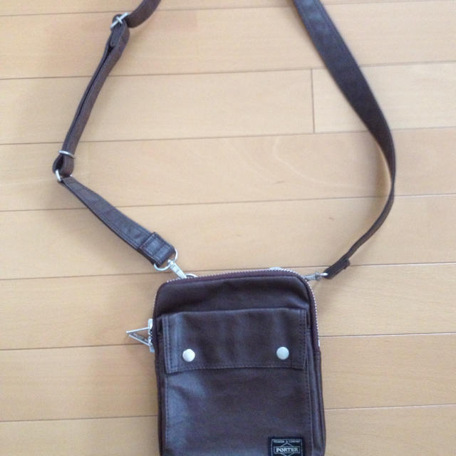 PORTER - ポーター ショルダーバッグ 茶 値下げ中
