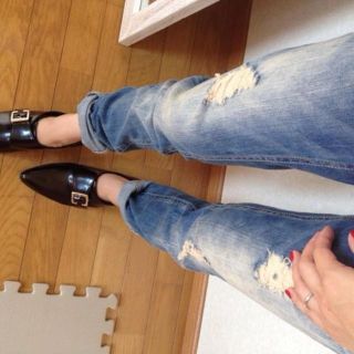 ザラ(ZARA)のZARA ザラ ダメージデニム試着のみ(デニム/ジーンズ)