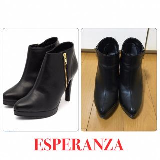 エスペランサ(ESPERANZA)のエスペランサ♡サイドジップショートブーツ(ブーツ)