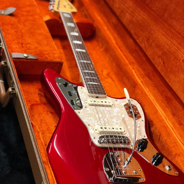 【★安心の定価販売★】 Fender - FENDER USA 50ANIV.JAGUAR Candy Apple Red エレキギター
