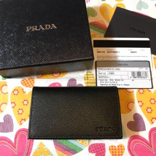 プラダ(PRADA)の【新品・未使用】PRADA プラダ 名刺入れ(名刺入れ/定期入れ)