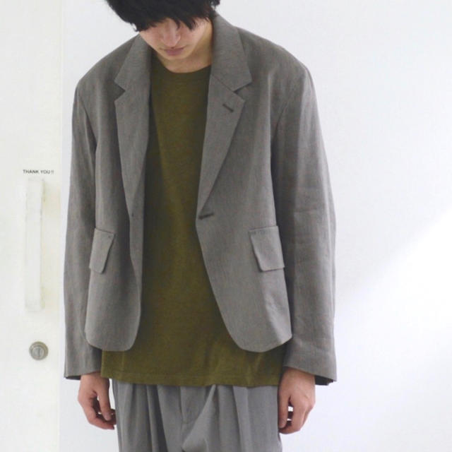 UNUSED(アンユーズド)のURU tokyo 17ss リネン ショートジャケット メンズのジャケット/アウター(テーラードジャケット)の商品写真