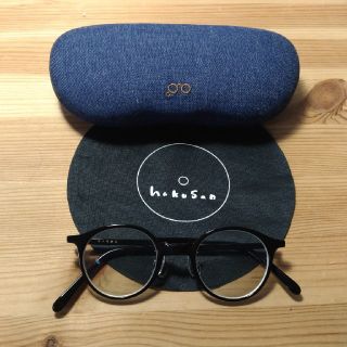 999.9 - 白山眼鏡 BOSTON-N ボストン-N ブラック 丸メガネの通販 by Y