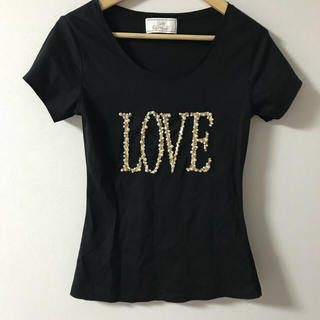 レディー(Rady)のRady LOVEビジューTシャツ(Tシャツ(半袖/袖なし))