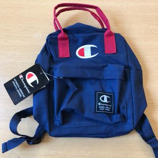 チャンピオン(Champion)のChampion キッズ リュック ネイビー✖︎レッド(リュックサック)