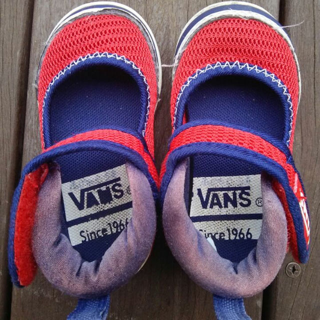 VANS(ヴァンズ)のVANS 12cm ベビーシューズ(必要な方には箱を付けます) キッズ/ベビー/マタニティのキッズ/ベビー/マタニティ その他(その他)の商品写真