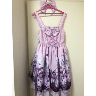 アンジェリックプリティー(Angelic Pretty)のセット売り ジャンパースカート(ひざ丈ワンピース)