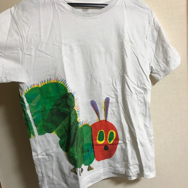 Design Tshirts Store graniph(グラニフ)のはらぺこあおむし Tシャツ レディースのトップス(Tシャツ(半袖/袖なし))の商品写真