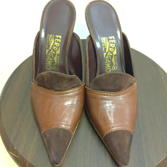Ferragamo(フェラガモ)のフェラガモ 訳ありミュール❤︎22.5〜23cm レディースの靴/シューズ(ミュール)の商品写真
