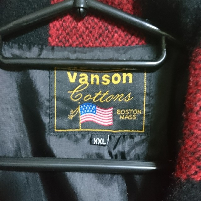 VANSON(バンソン)のVANSON メルトンジャケット 希少サイズXXL メンズのジャケット/アウター(ブルゾン)の商品写真