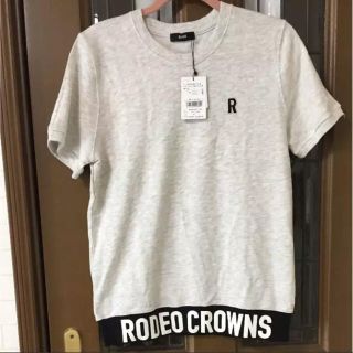 ロデオクラウンズワイドボウル(RODEO CROWNS WIDE BOWL)の薄手 スウェット 半袖 スウェットTシャツ ロデオクラウンズ RODEO 新品(トレーナー/スウェット)