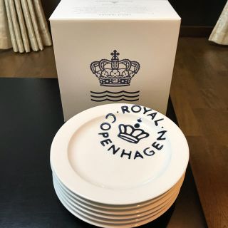 ロイヤルコペンハーゲン(ROYAL COPENHAGEN)の新品未使用 ロイヤルコペンハーゲン ニューシグネチャー 6枚(食器)