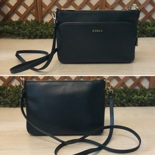 フルラ(Furla)の【美品】フルラ FURLA レディース ショルダーバッグ ダークグリーン(ショルダーバッグ)