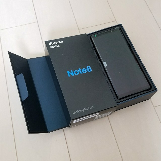 SAMSUNG - Galaxy Note8 新品 SIMフリー ドコモ ブラック SC-01K本体