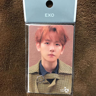 エクソ(EXO)のEXO cashbeeカード BAEKHYUN ベッキョン  ベクヒョン(アイドルグッズ)