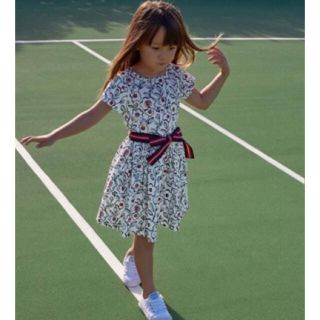 プチバトー(PETIT BATEAU)のプチバトー プリント布帛ワンピース 3ans(ワンピース)