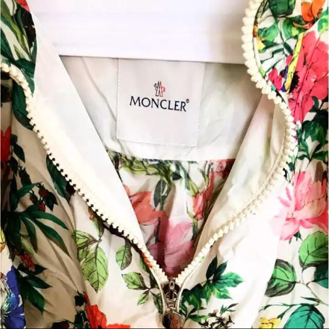 MONCLER - 【極美品】MONCLER モンクレール GIASONE フラワーナイロン MONCLER - 【極美品】MONCLER モンクレール GIASONE フラワーナイロン