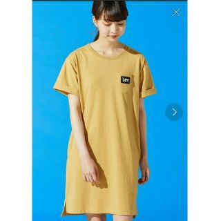 リー(Lee)のLee♡Tシャツワンピース×haco!コラボ(ミニワンピース)