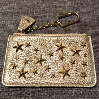 ジミーチュウ(JIMMY CHOO)のジミーチュウ スタースタッズ コインケース小銭入れ 財布 スワロフスキー(コインケース)