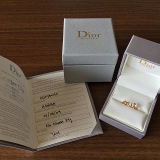 Dior - 国内未発売！限定diorディオールouiリングミミウィカルティエ