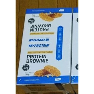 マイプロテイン(MYPROTEIN)のマイプロテイン ホワイトチョコレート ブラウニー 12個(プロテイン)