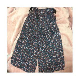 ダブルクローゼット(w closet)のwcloset*小花柄ワイドパンツ(バギーパンツ)