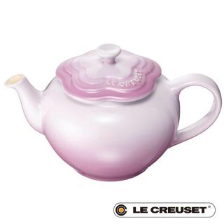 ルクルーゼ(LE CREUSET)のルクルーゼ  フルール ティーポット カトレア  フラワーコレクション2017(食器)