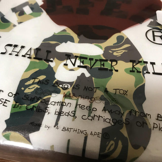 A BATHING APE(アベイシングエイプ)の新品 BAPE X UND ABC COLLEGE TEE undefeated メンズのトップス(Tシャツ/カットソー(半袖/袖なし))の商品写真