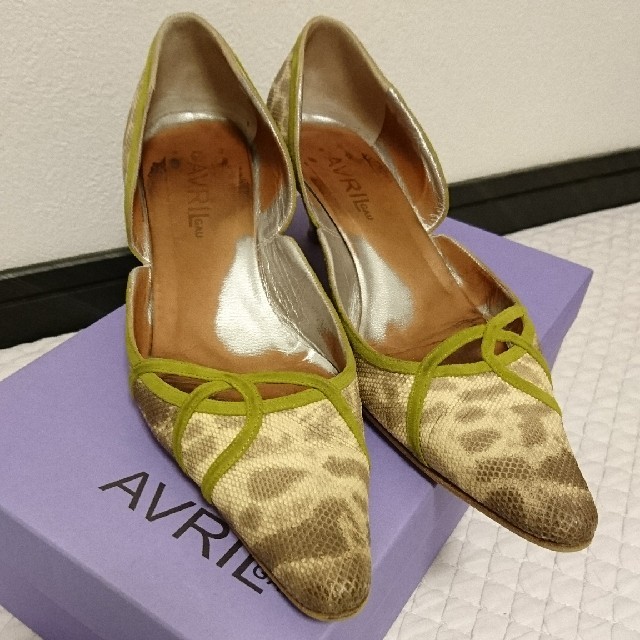 AVRIL GAU(アヴリルガウ)のAVRIL GAU レオパードパンプス24.0 レディースの靴/シューズ(ハイヒール/パンプス)の商品写真