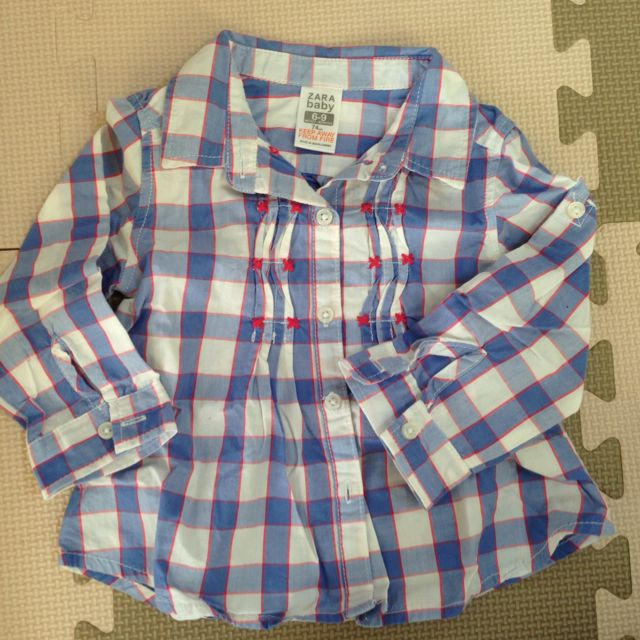 ZARA KIDS(ザラキッズ)のZARA baby チェックシャツ キッズ/ベビー/マタニティのキッズ/ベビー/マタニティ その他(その他)の商品写真