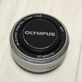 オリンパス(OLYMPUS)のOLYMPUS オリンパス M.ZUIKO 17mm F2.8  【中古品】(レンズ(単焦点))