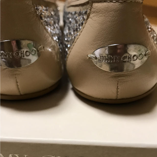 JIMMY CHOO(ジミーチュウ)のジミー チュウ フラットシューズ レディースの靴/シューズ(ハイヒール/パンプス)の商品写真