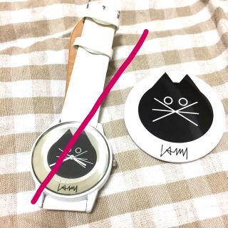 アイアムアイ(I am I)のIAMI＊ねこ腕缶バッヂ(ブローチ/コサージュ)