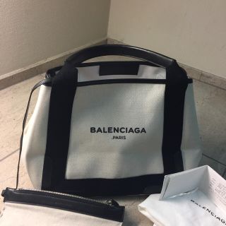 バレンシアガバッグ(BALENCIAGA BAG)の★可奈様専用★バレンシアガ トート S ブラック/ホワイト(トートバッグ)