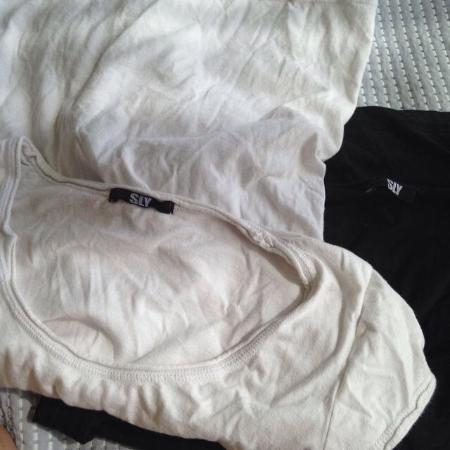 SLY(スライ)のSLY シンプルT ブラック&ホワイト レディースのトップス(Tシャツ(半袖/袖なし))の商品写真