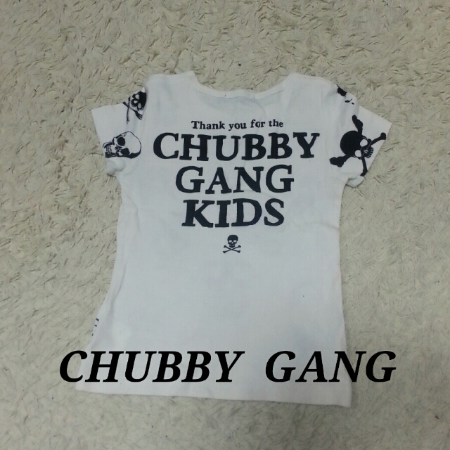 CHUBBYGANG(チャビーギャング)のﾁｬﾋﾞｰｷﾞｬﾝｸﾞ☆半袖Tｼｬﾂ キッズ/ベビー/マタニティのキッズ服男の子用(90cm~)(その他)の商品写真