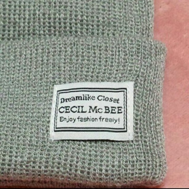 CECIL McBEE(セシルマクビー)のCECIL McBEE　ニット帽 レディースの帽子(その他)の商品写真