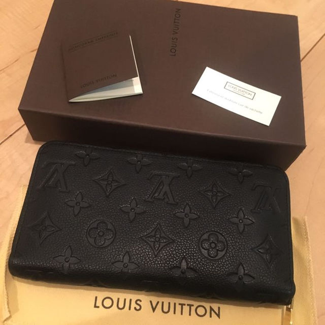 満点の LOUIS ジッピーウォレット アンプラント ルイヴィトン