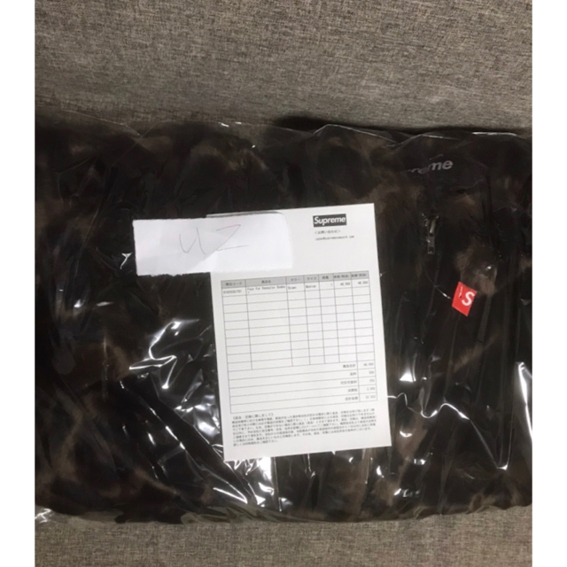 Supreme - M Supreme Faux Fur Repeater Bomber Brownの通販 by uz's