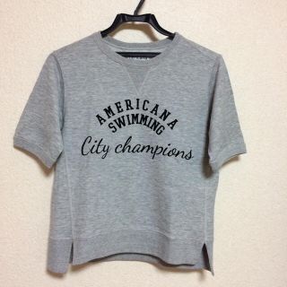 アメリカーナ(AMERICANA)のAMERICANAグレートップス☆Tシャツ(Tシャツ(半袖/袖なし))