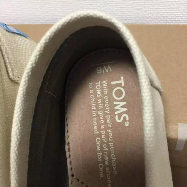 TOMS(トムズ)の新品 TOMS キャンバス クラッシック women's 6 レディースの靴/シューズ(スニーカー)の商品写真