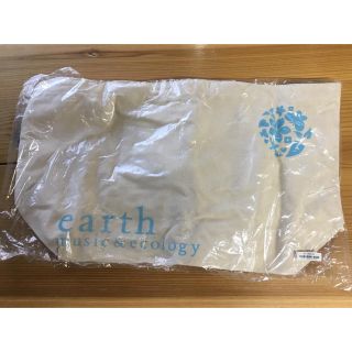 アースミュージックアンドエコロジー(earth music & ecology)のearth music トートバッグ(ノベルティグッズ)