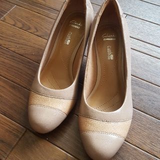 クラークス(Clarks)のClarksウェッジパンプス(サンダル)