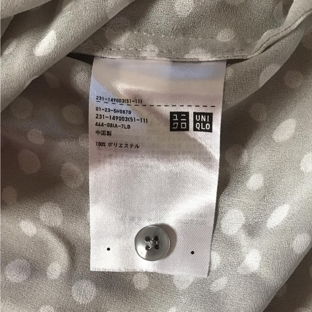 UNIQLO(ユニクロ)のドットチュニック レディースのトップス(チュニック)の商品写真