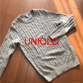 ユニクロ(UNIQLO)のUNIQLO コットンカシミヤニット(ニット/セーター)