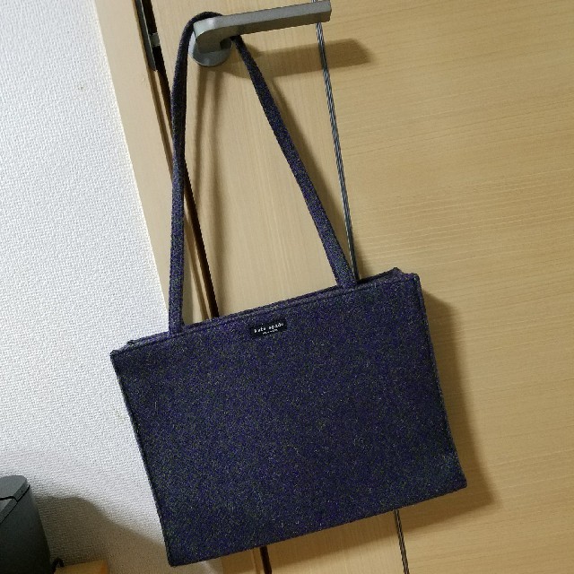 kate spade new york(ケイトスペードニューヨーク)の値下げ！美品 kate spade ｳｰﾙ ｼｮﾙﾀﾞｰﾊﾞｯｸﾞ レディースのバッグ(ショルダーバッグ)の商品写真