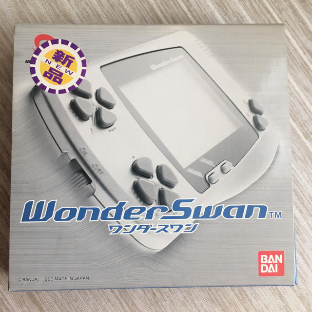 BANDAI(バンダイ)のWonderSwan ワンダースワン 本体 スケルトンブルー エンタメ/ホビーのゲームソフト/ゲーム機本体(携帯用ゲーム機本体)の商品写真