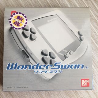 バンダイ(BANDAI)のWonderSwan ワンダースワン 本体 スケルトンブルー(携帯用ゲーム機本体)