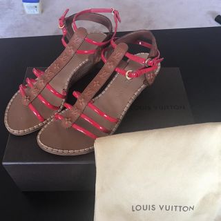 ルイヴィトン(LOUIS VUITTON)の★ルイヴィトンモノグラム ウェッジソールサンダル (サンダル)