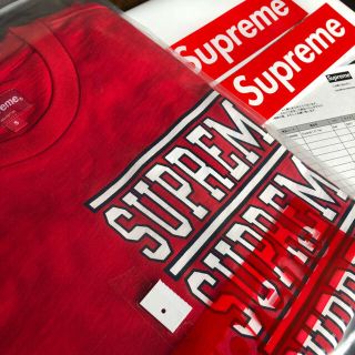 シュプリーム(Supreme)のsupreme   Stacked L/S Top (Tシャツ/カットソー(七分/長袖))